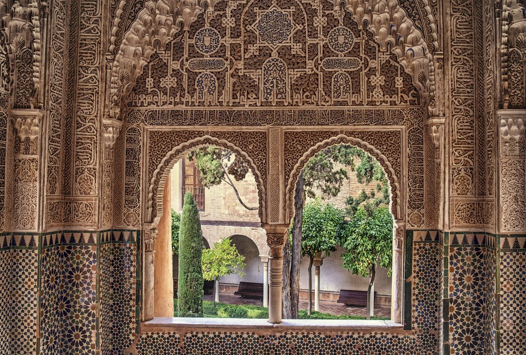 ventanas de la alhambra
