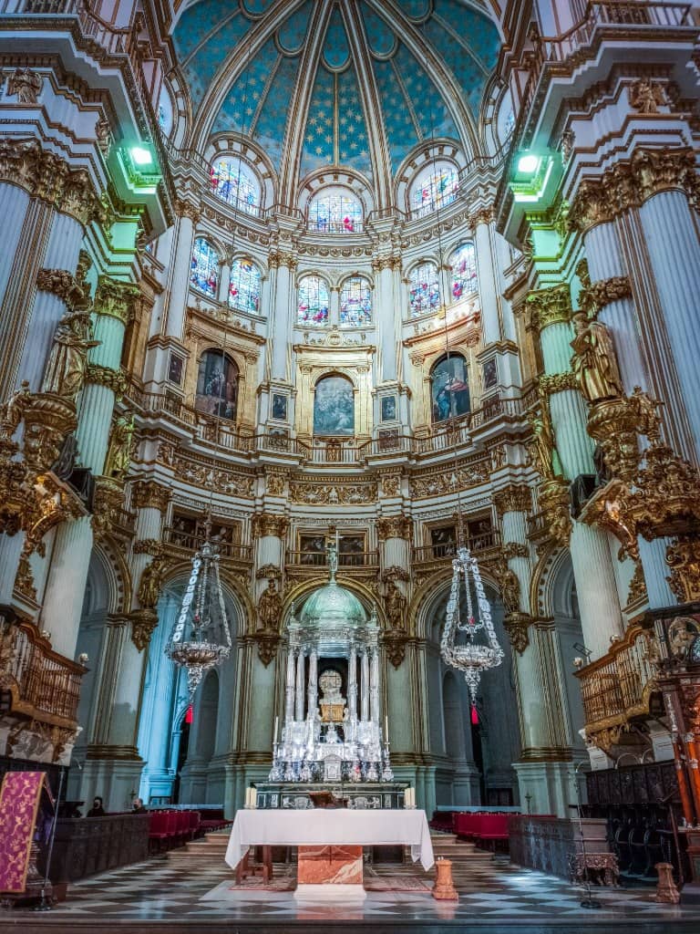 altar mayor catedral granada