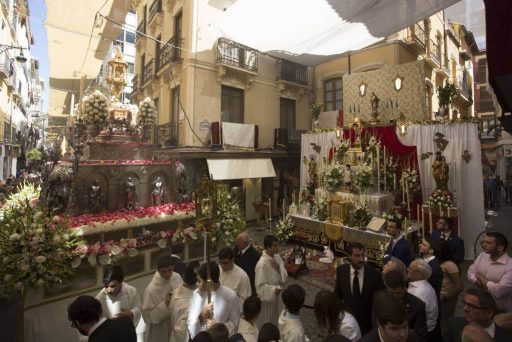 ritos religiosos en las fiestas en Granada